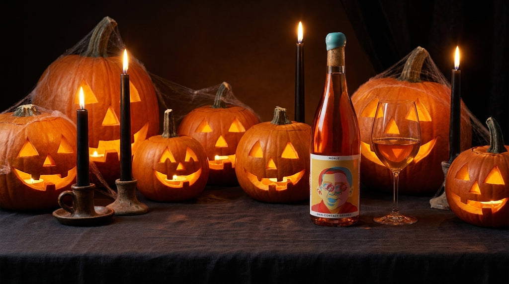 Natural wine for Halloween party hosting