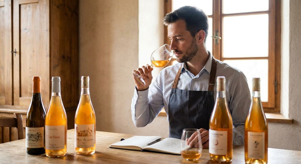 How to taste orange wine like a sommelier