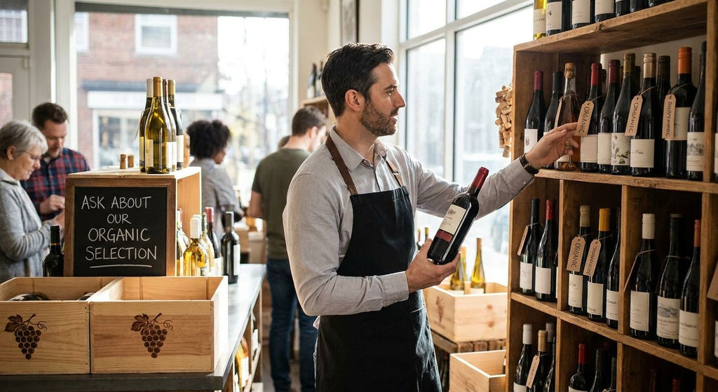 How to stock organic wine at your bottle shop