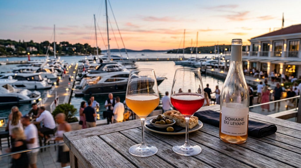 Natural wine for yacht club and marina bar programs