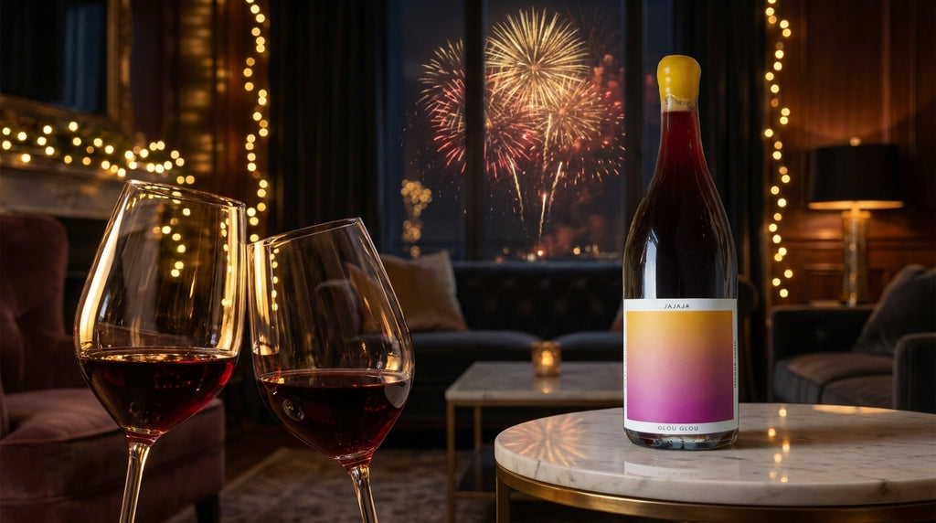 Best natural wine for New Year's Eve midnight toast