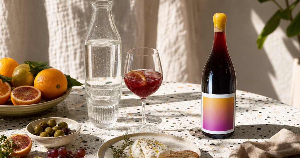 Jajaja Glou Glou Red Wine brunch spritz