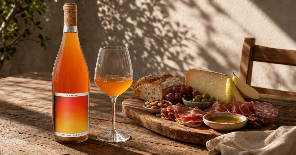 Bheyo Orange Wine for Cheese Pairing | Tinto Amorio