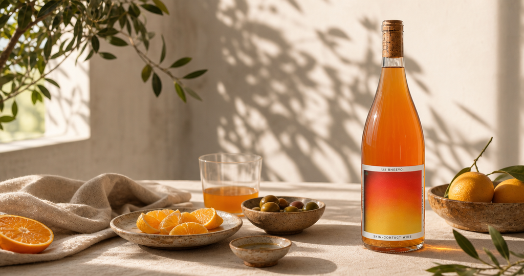 Bheeyo Orange Wine for organic orange wine drinkers