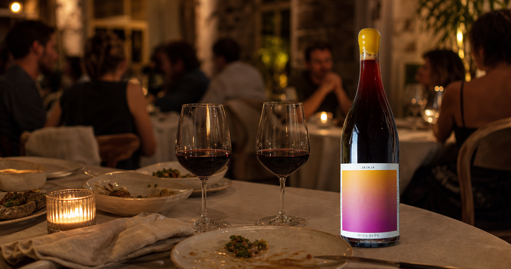 Jajaja Glou Glou Red Wine for restaurant wine lists | Tinto Amorio