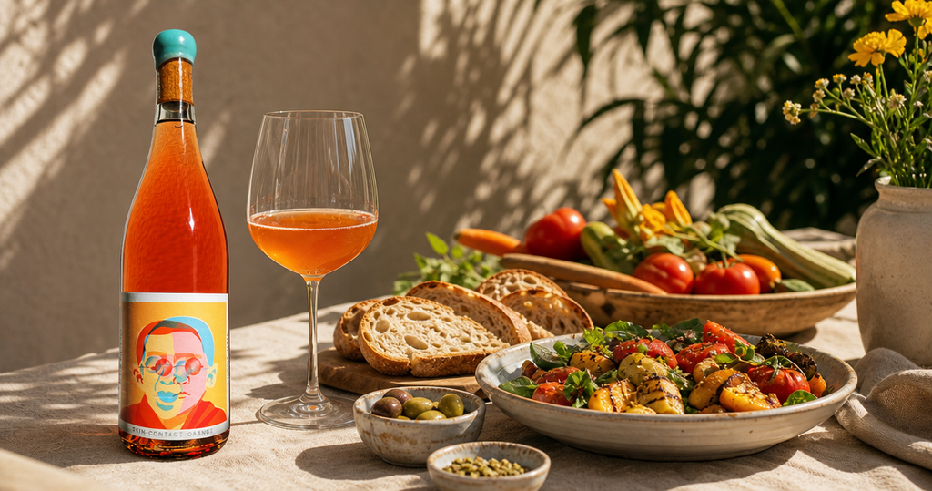 Monje Orange Wine for a sensitive stomach