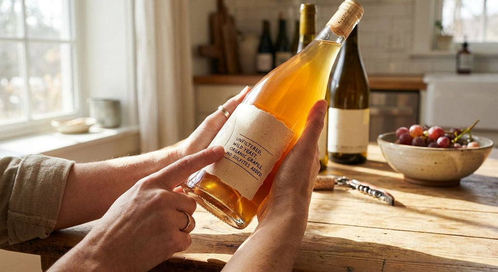 How to read a natural wine label
