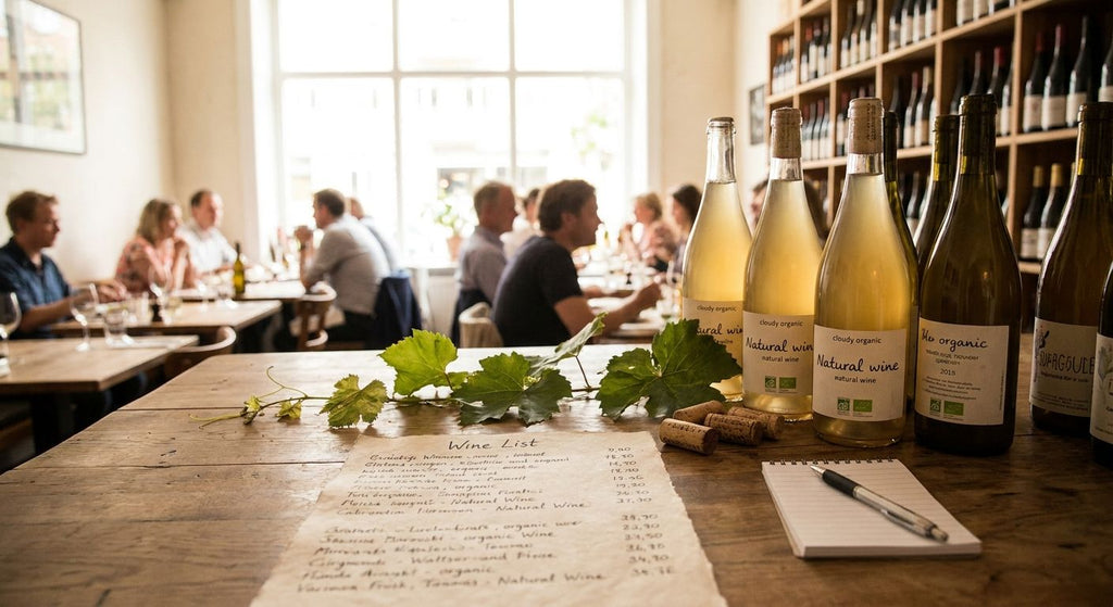 How to build a natural wine list for your restaurant