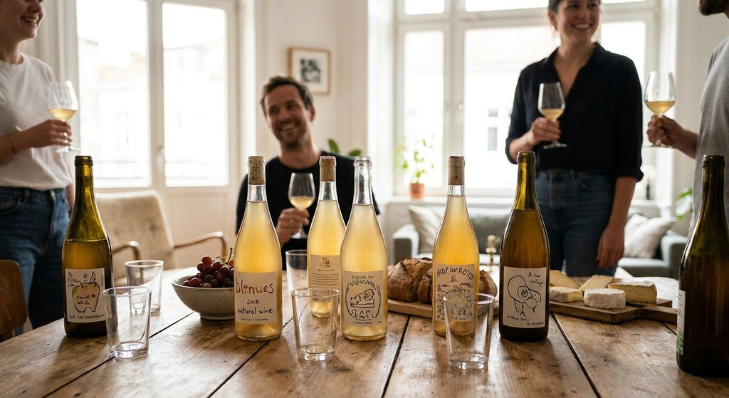 How to host a natural wine tasting party
