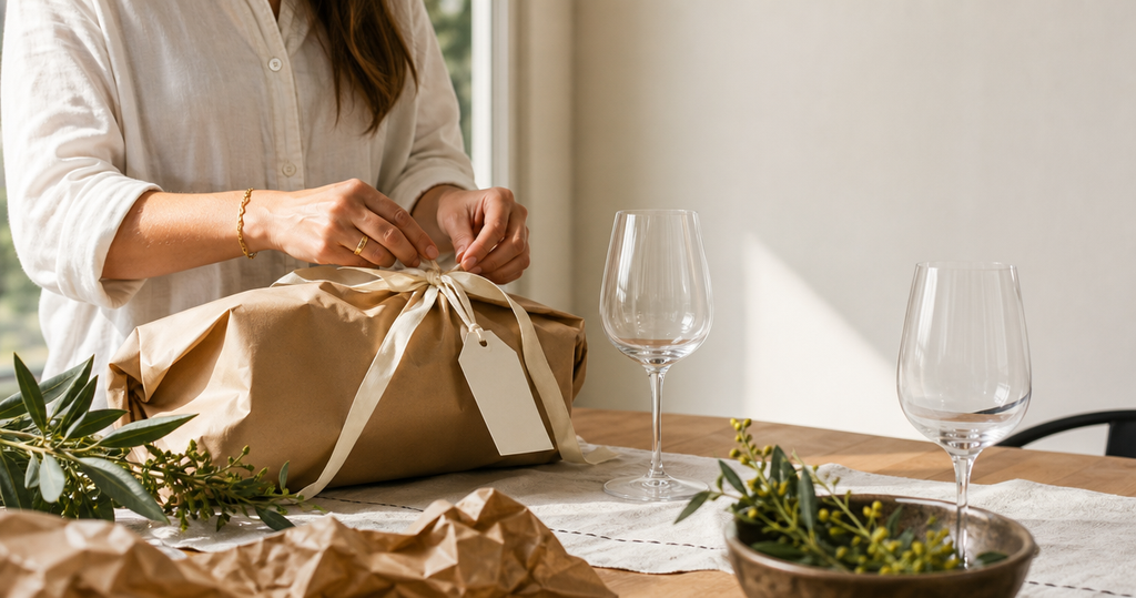 Bottle-free editorial hero for How to Choose Natural Wine Gift: 2026 Buying Guide