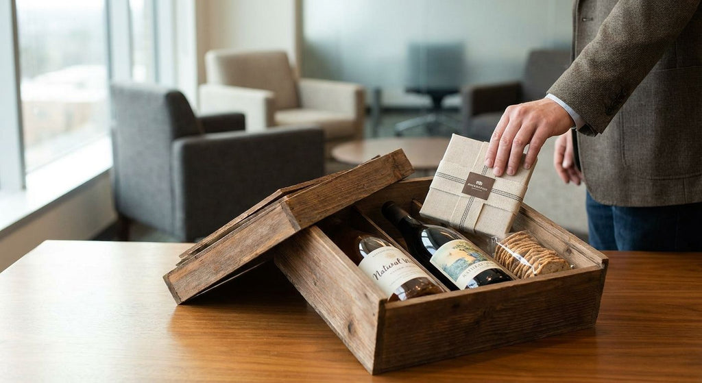 Natural wine for corporate gifting