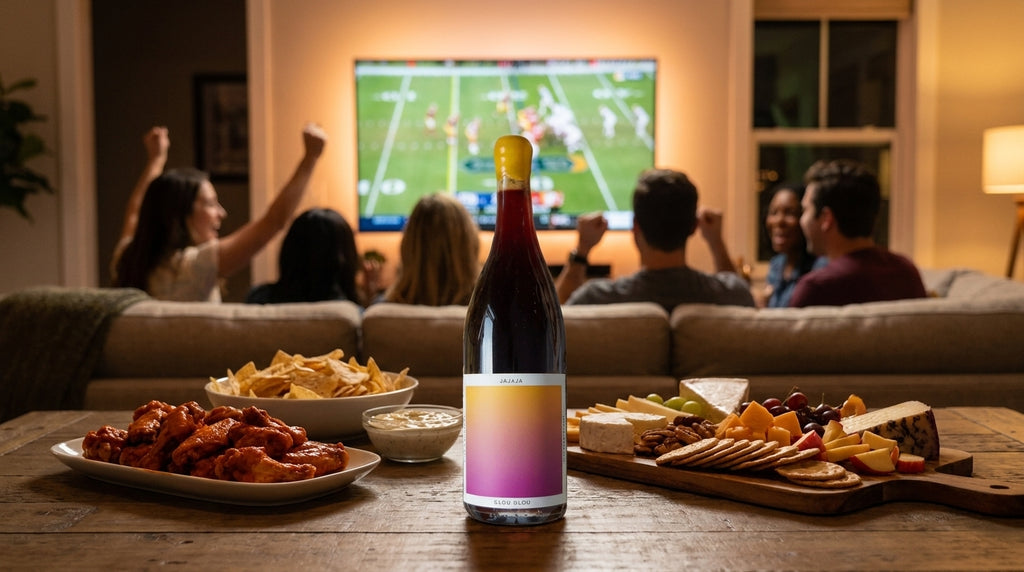 Best natural wine for Super Bowl party snacks